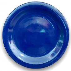 Prato De Sobremesa Azul Escuro