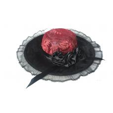 Chap�u Pombo Gira Vermelho  com Preto